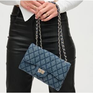 Urban Expressions Tinky Denim Crossbody Purse